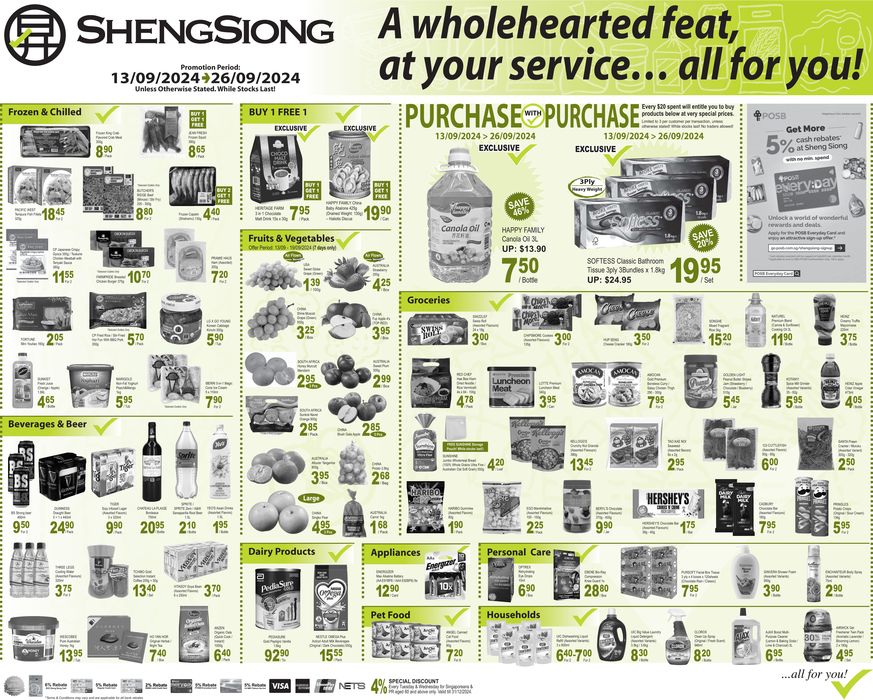 Sheng Siong catalogue in Singapore | Monthly Promotion | 13/09/2024 - 26/09/2024