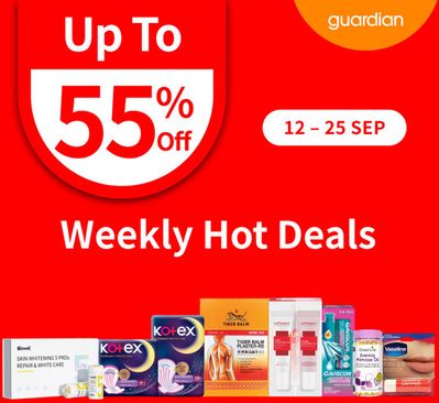 Guardian catalogue in Singapore | Weekly hot deals | 18/09/2024 - 25/09/2024