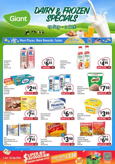 Giant catalogue in Singapore | Dairy & Frozen Specials | 19/09/2024 - 02/10/2024