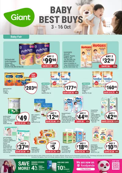 Giant catalogue in Singapore | Baby Best Buys | 03/10/2024 - 16/10/2024