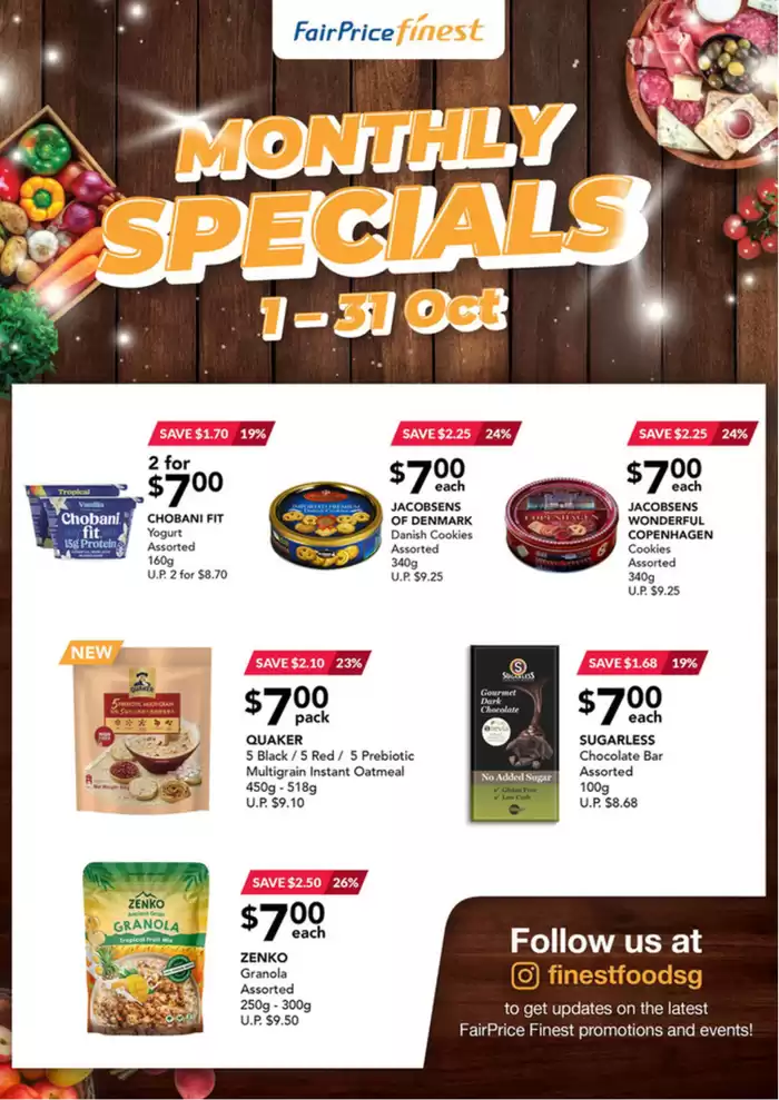 FairPrice Finest catalogue in Bukit Merah | Monthly specials | 03/10/2024 - 31/10/2024