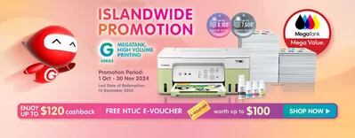 Electronics & Appliances offers | Island wide promotions in Canon | 16/10/2024 - 30/11/2024