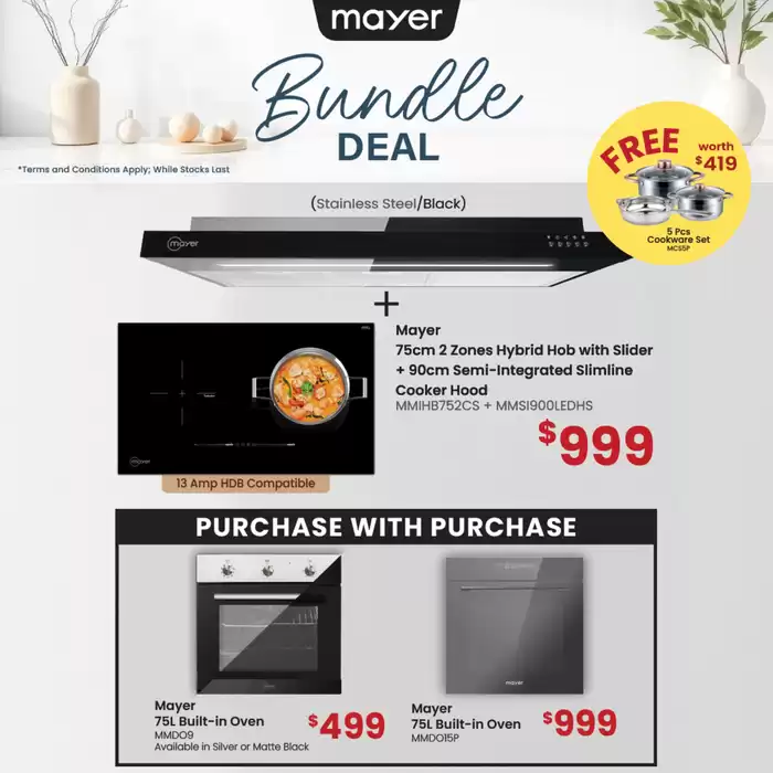 Mayer catalogue | Purchase with purchase | 16/10/2024 - 31/10/2024