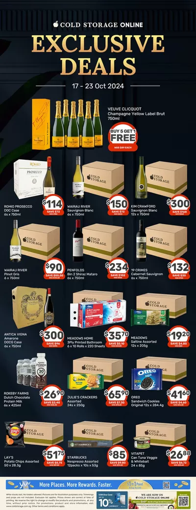 Supermarkets offers | Online Ad in Cold Storage | 17/10/2024 - 31/10/2024