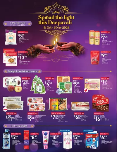 FairPrice catalogue in Singapore | Spread the light this Deepavali | 31/10/2024 - 06/11/2024