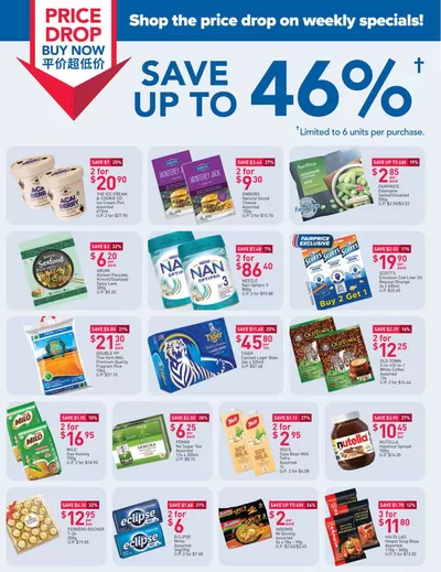 FairPrice catalogue in Singapore | Price Drop Buy Now - Must Buy | 31/10/2024 - 06/11/2024