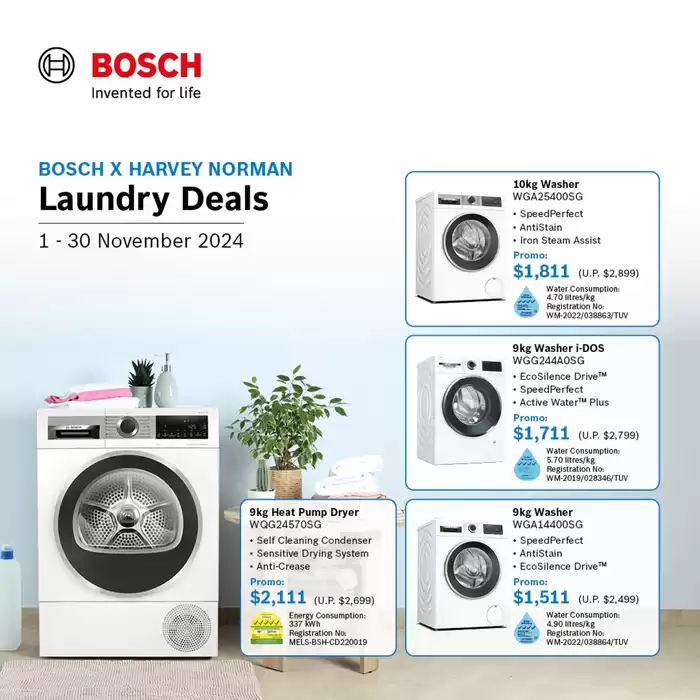 Bosch catalogue | Exclusive Offer | 04/11/2024 - 30/11/2024