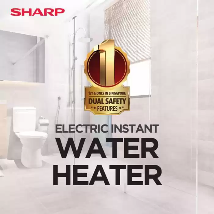 Sharp catalogue | Water heater | 04/11/2024 - 30/11/2024