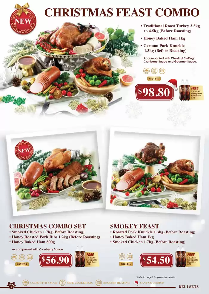 Sheng Siong catalogue in Singapore | Christmas Promotion | 31/10/2024 - 02/01/2025