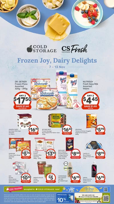 Cold Storage catalogue | Dairy & Frozen Ad | 07/11/2024 - 21/11/2024