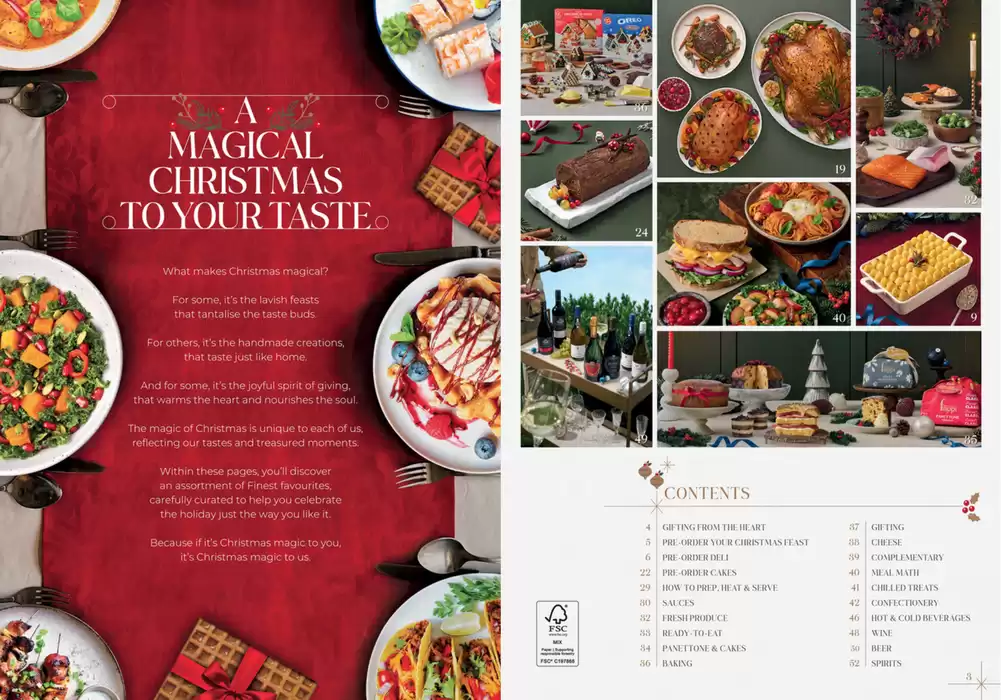 FairPrice Finest catalogue in Singapore | Christmas to your taste | 07/11/2024 - 25/12/2024