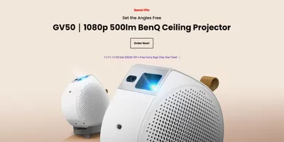 Electronics & Appliances offers | Special Offer in BenQ | 11/11/2024 - 20/11/2024