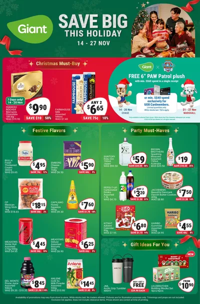 Giant catalogue | Save Big This Holiday | 14/11/2024 - 27/11/2024