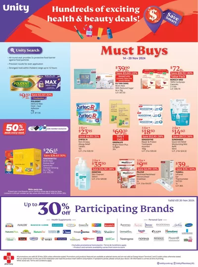 FairPrice catalogue in Singapore | Hundreds of exciting health & beauty deals | 14/11/2024 - 20/11/2024