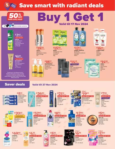 FairPrice catalogue in Singapore | Save smart with radiant deals | 14/11/2024 - 27/11/2024