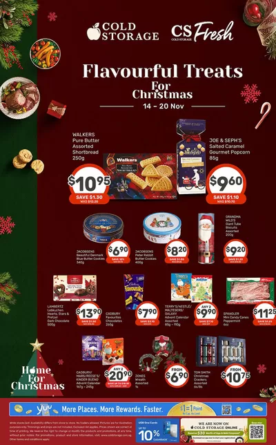 Cold Storage catalogue in Singapore | Christmas 2024 Ad | 14/11/2024 - 28/11/2024