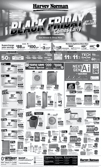 Home & Furniture offers | Straits Times 16 November Black Friday Comes Early in Harvey Norman | 16/11/2024 - 30/11/2024