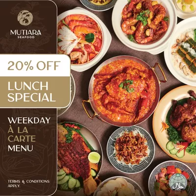 Restaurants offers | Exclusive deals and bargains in JUMBO Seafood | 18/11/2024 - 02/12/2024