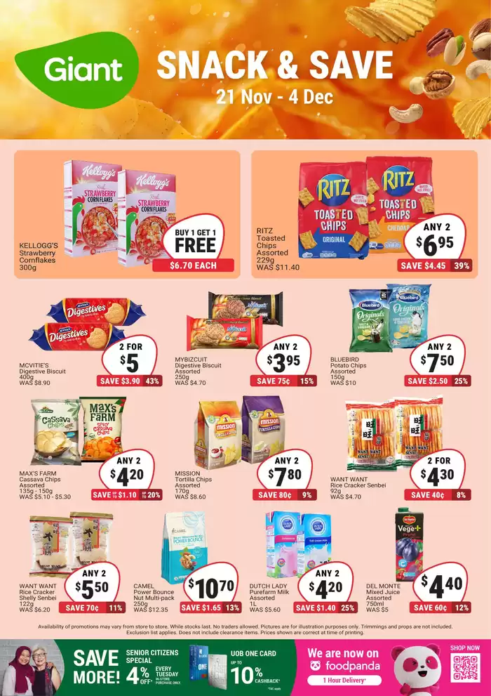 Giant catalogue | Snack & Save | 21/11/2024 - 04/12/2024