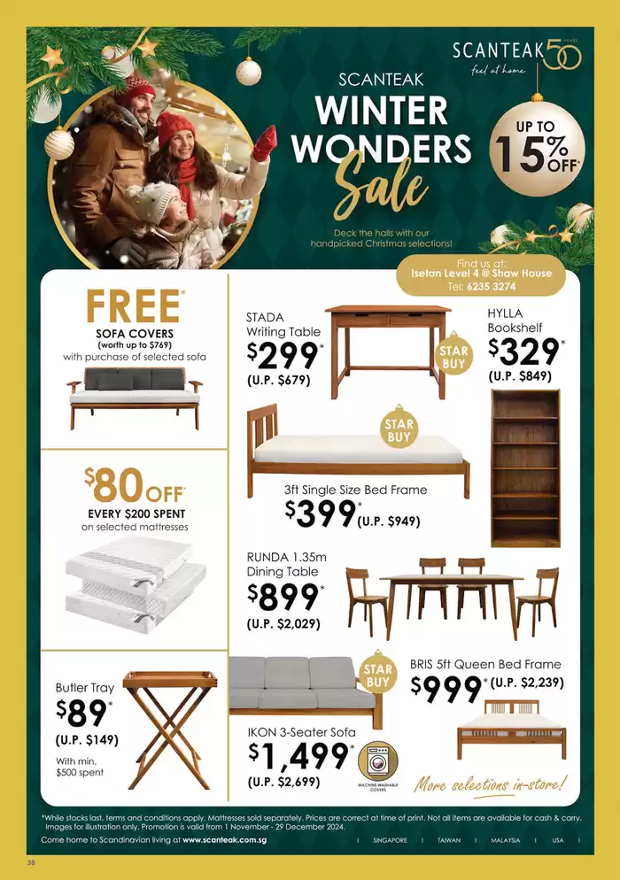 Isetan catalogue | Save now with our deals | 21/11/2024 - 05/12/2024