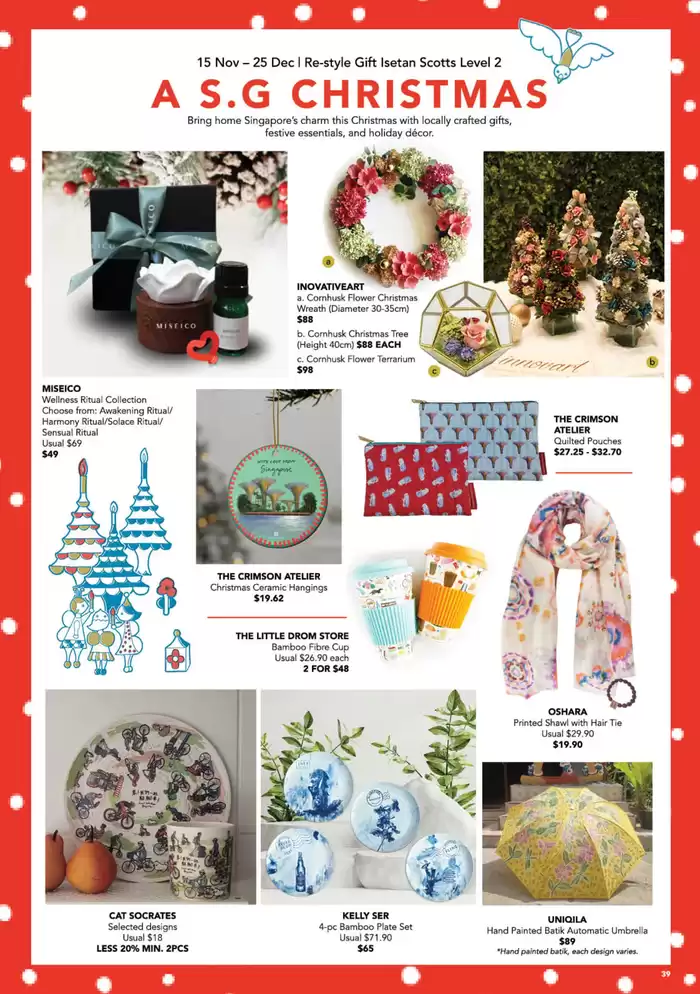 Isetan catalogue | Save now with our deals | 21/11/2024 - 05/12/2024