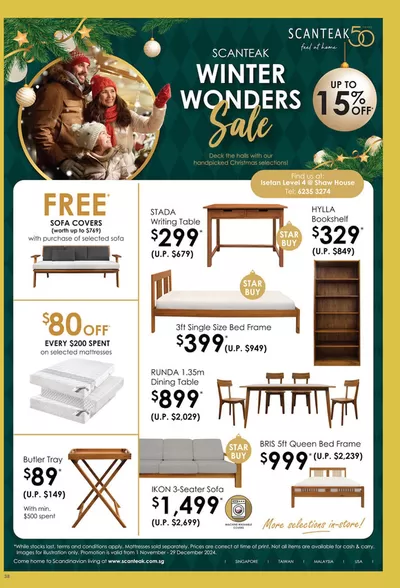 Department Stores offers | Save now with our deals in Isetan | 21/11/2024 - 05/12/2024