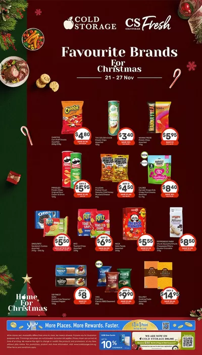 Cold Storage catalogue | Favourite Brands for Christmas Ad | 21/11/2024 - 05/12/2024