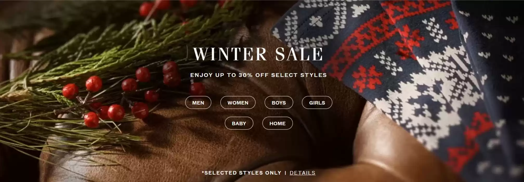 Ralph Lauren catalogue in Singapore | Winter sale | 21/11/2024 - 28/02/2025