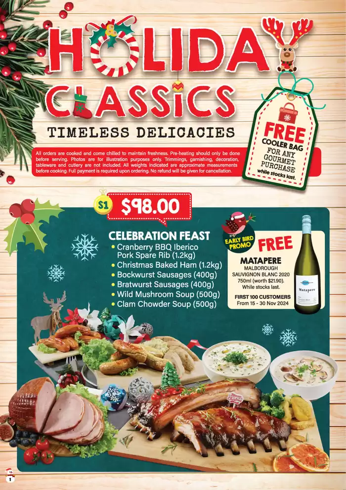 Prime Supermarket catalogue in Singapore | 2024 Christmas Catalogue Prime Supermarket | 22/11/2024 - 06/12/2024