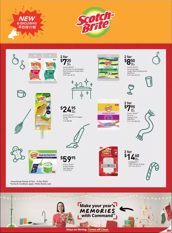 FairPrice catalogue in Singapore | Scotch Brite | 21/11/2024 - 04/12/2024