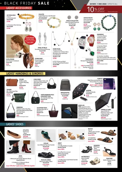 Isetan catalogue in Singapore | Our best offers for you | 26/11/2024 - 10/12/2024