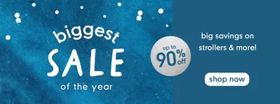 Kids, Toys & Babies offers | 90% off in Mothercare | 03/12/2024 - 31/12/2024