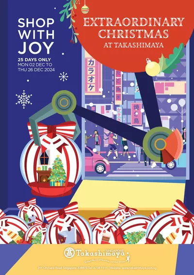 Home & Furniture offers | Shop With Joy  in Takashimaya | 04/12/2024 - 18/12/2024