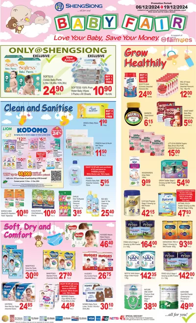 Sheng Siong catalogue in Singapore | Baby Fair | 06/12/2024 - 19/12/2024