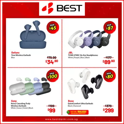 Electronics & Appliances offers | Current bargains and offers in Best Denki | 13/12/2024 - 27/12/2024