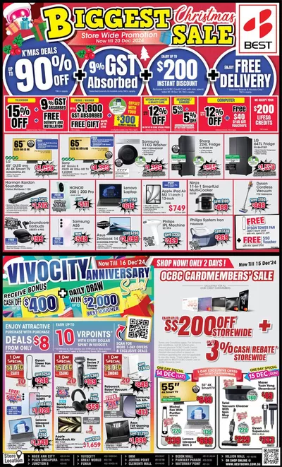 Best Denki catalogue in Singapore | Best Denki promotion | 14/12/2024 - 28/12/2024