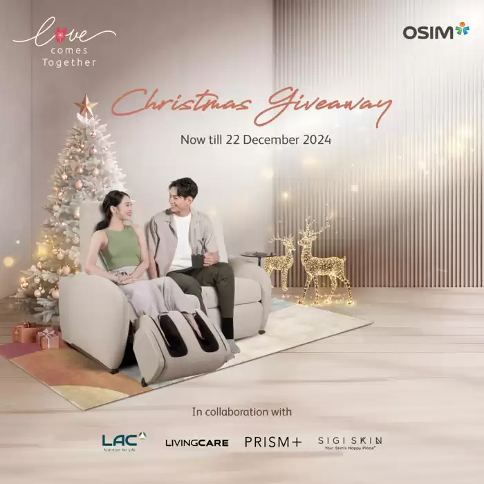 LAC catalogue in Singapore | Christmas giveaway | 16/12/2024 - 22/12/2024