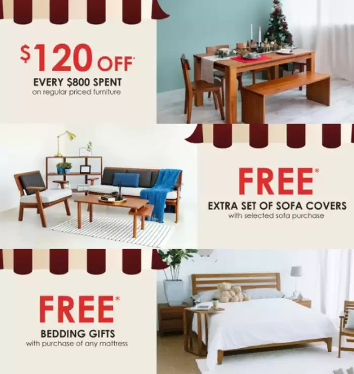 Scanteak catalogue in Singapore | Bazaar sale | 19/12/2024 - 29/12/2024