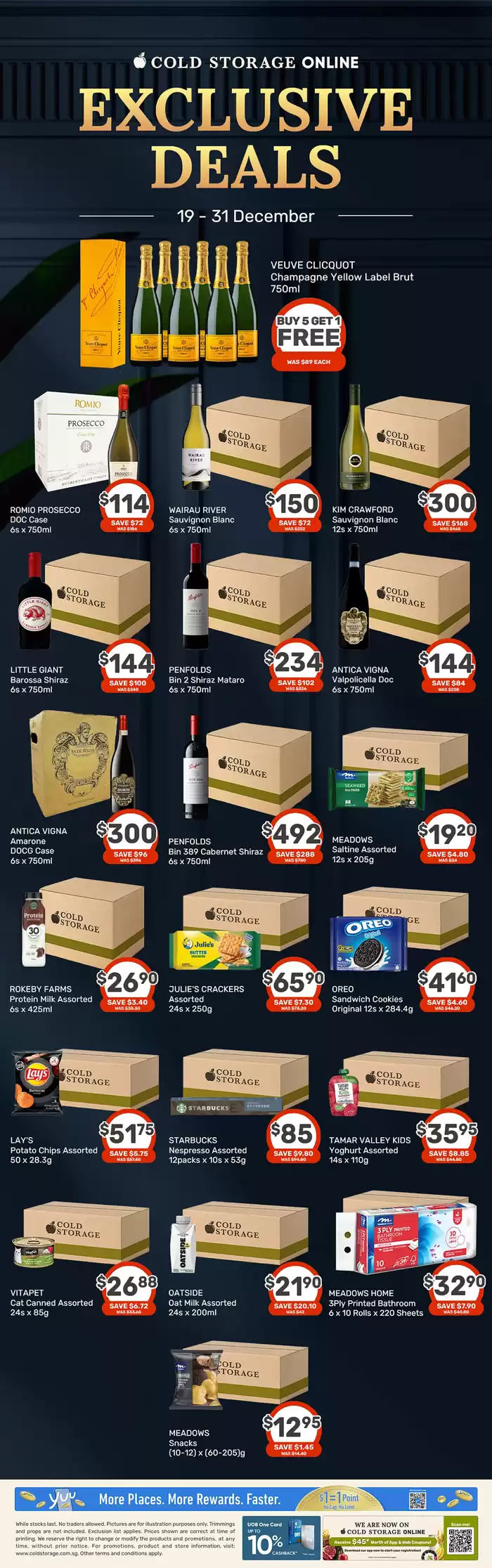 Cold Storage catalogue in Singapore | Online Ad | 19/12/2024 - 02/01/2025