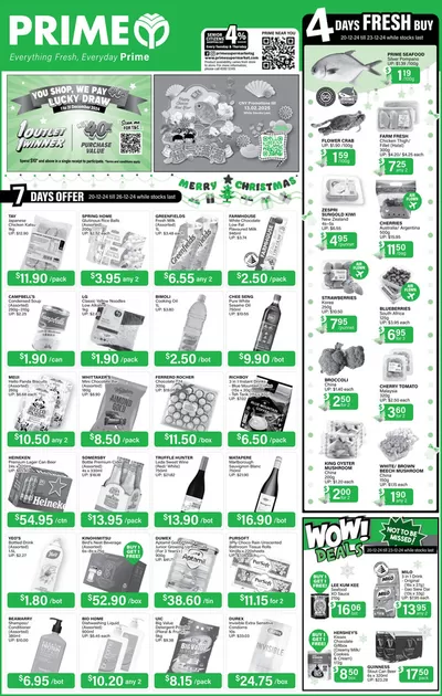 Prime Supermarket catalogue | Prime Supermarket Product offers Prime Supermarket | 20/12/2024 - 03/01/2025