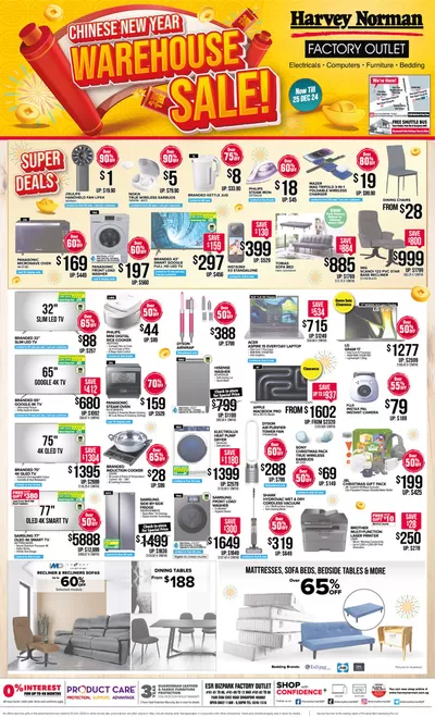 Harvey Norman catalogue in Singapore | Current special promotions | 21/12/2024 - 04/01/2025