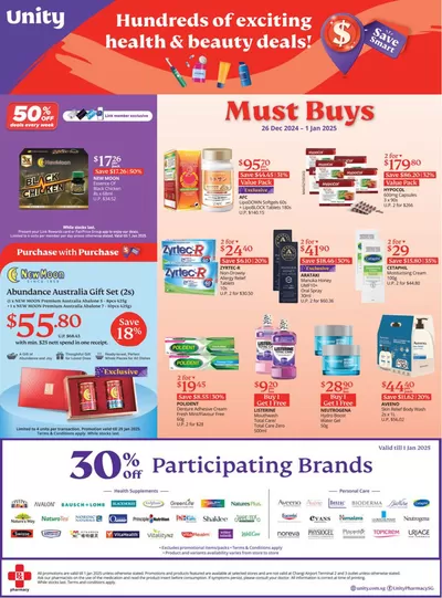 FairPrice catalogue in Singapore | Hundreds of exciting health & beauty deals | 26/12/2024 - 09/01/2025