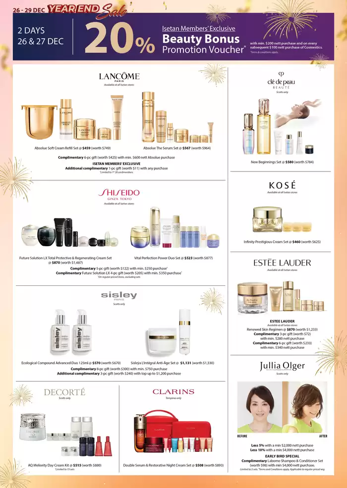 Isetan catalogue in Singapore | Isetan promotion | 26/12/2024 - 09/01/2025