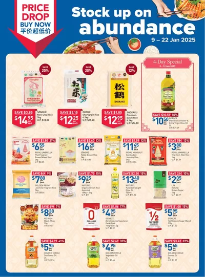 FairPrice catalogue in Singapore | Stock Up On Abundance | 09/01/2025 - 22/01/2025