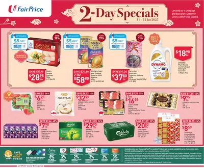 FairPrice catalogue in Singapore | FairPrice promotion | 11/01/2025 - 18/01/2025