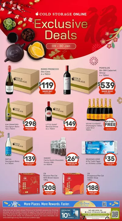 Cold Storage catalogue in Singapore | Online Ad | 16/01/2025 - 23/01/2025