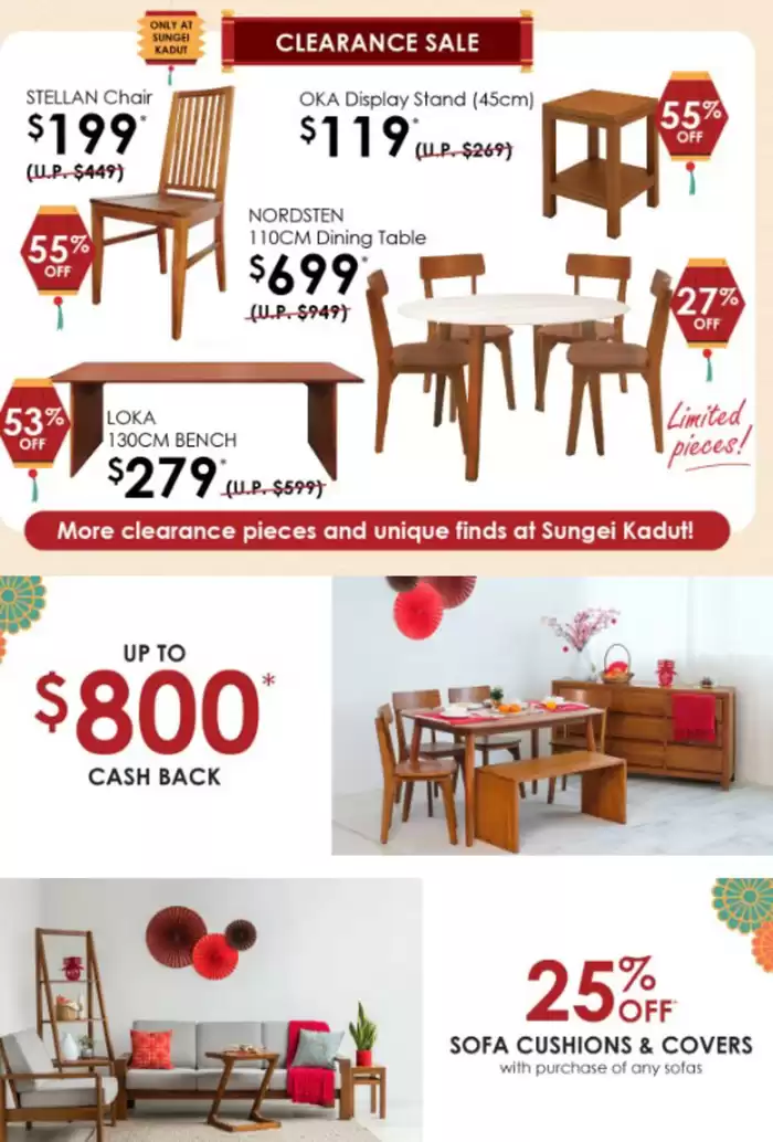 Scanteak catalogue in Singapore | Warehouse sale | 16/01/2025 - 19/01/2025