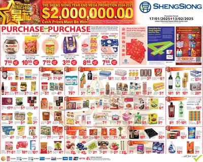 Sheng Siong catalogue in Singapore | Mega Promotion | 17/01/2025 - 13/02/2025