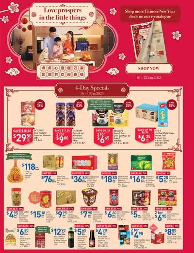 FairPrice catalogue in Singapore | Love Prospers In The Little Things | 16/01/2025 - 22/01/2025