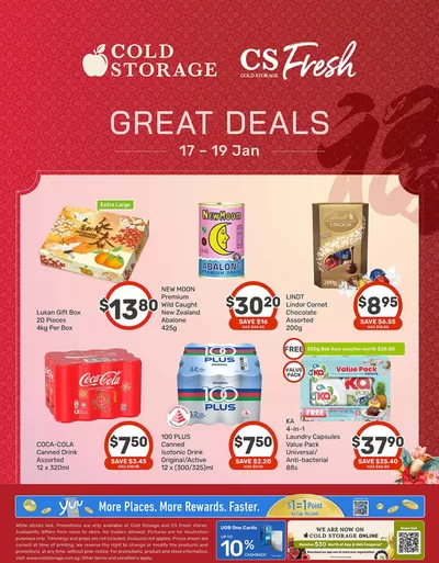 Cold Storage catalogue in Singapore | Great Deal Ad | 17/01/2025 - 24/01/2025